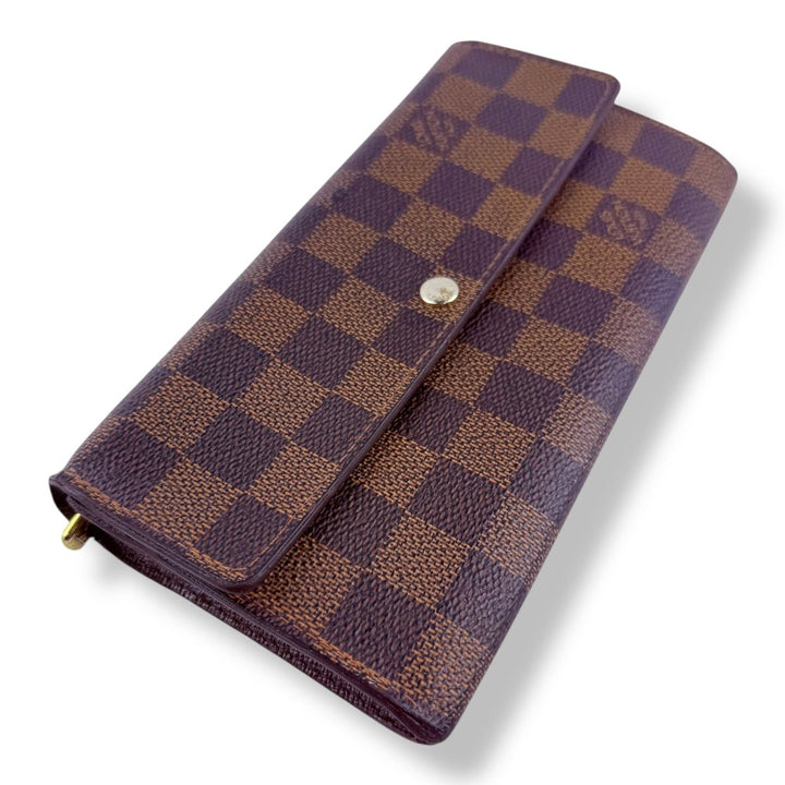 Louis Vuitton Sarah Brown Damier Femme Wallet - Lux Central