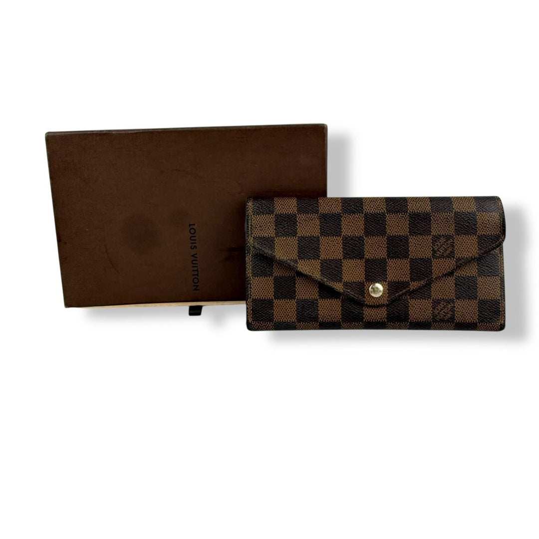 Louis Vuitton Sarah Brown Damier Femme Wallet - Lux Central