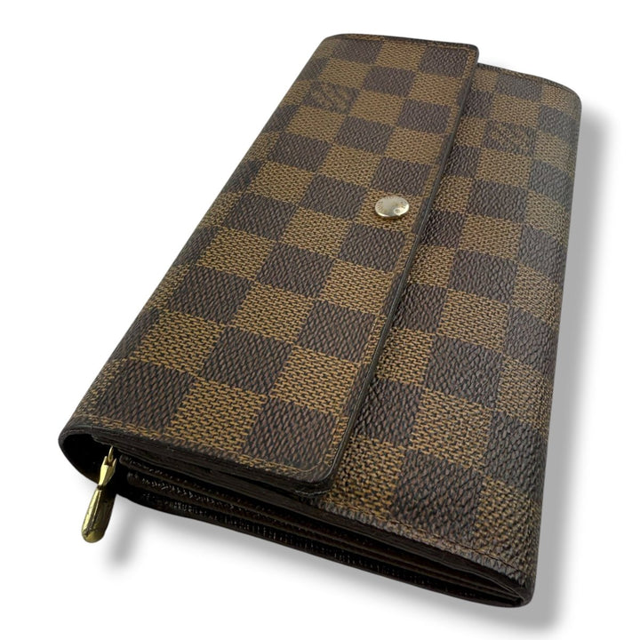 Louis Vuitton Sarah Brown Damier Femme Wallet - Lux Central