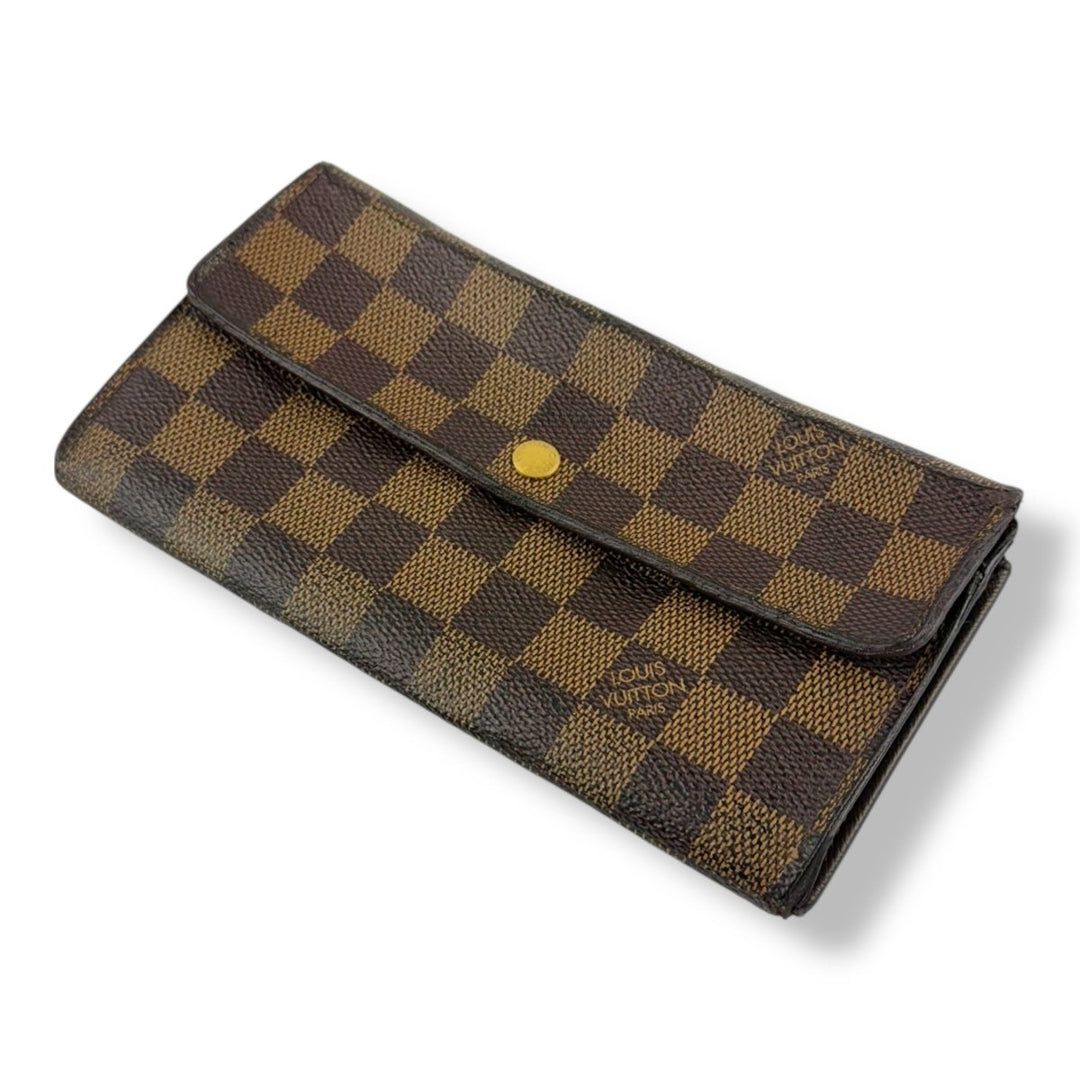 Louis Vuitton Sarah Brown Damier Femme Wallet - Lux Central