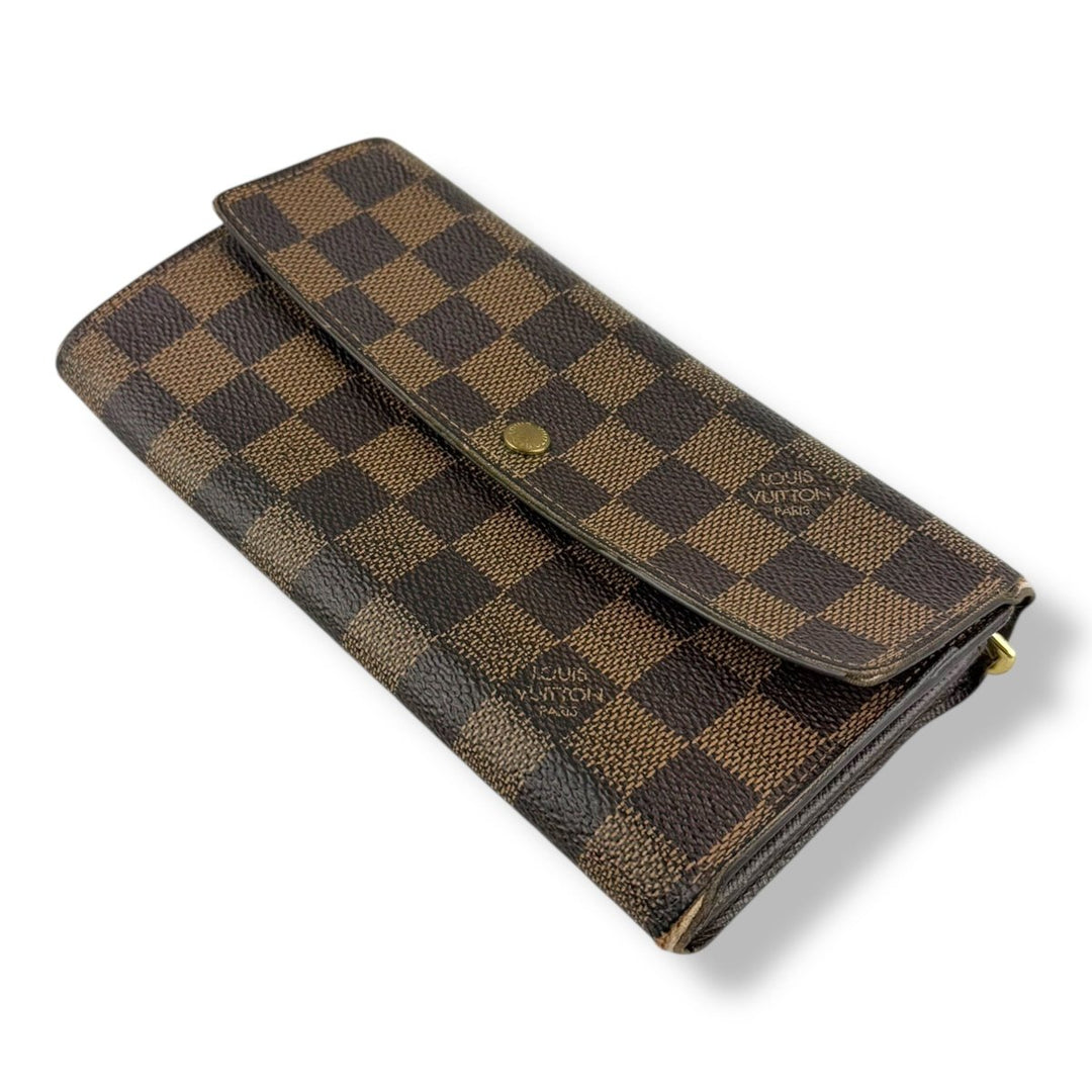 Louis Vuitton Sarah Brown Damier Femme Wallet - Lux Central
