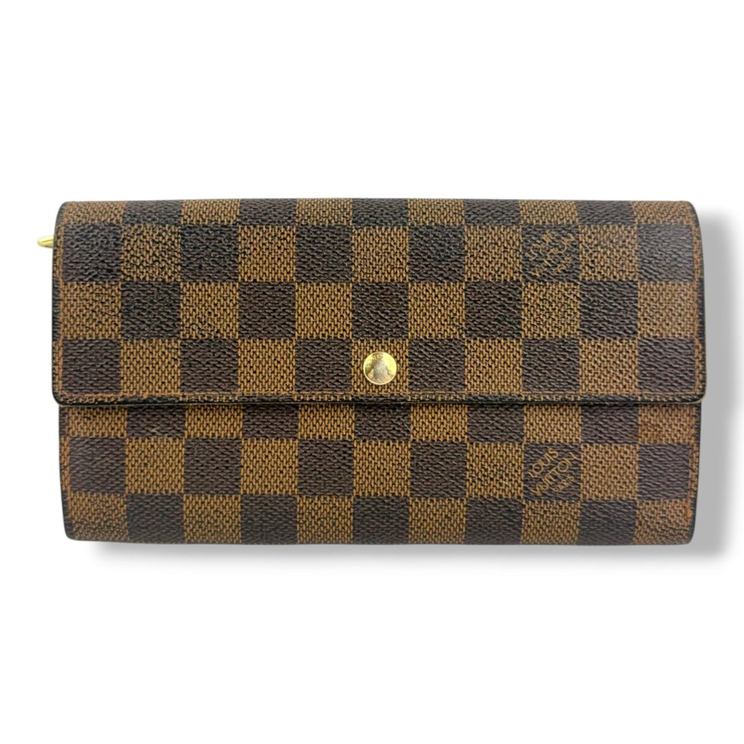 Louis Vuitton Sarah Brown Damier Femme Wallet - Lux Central