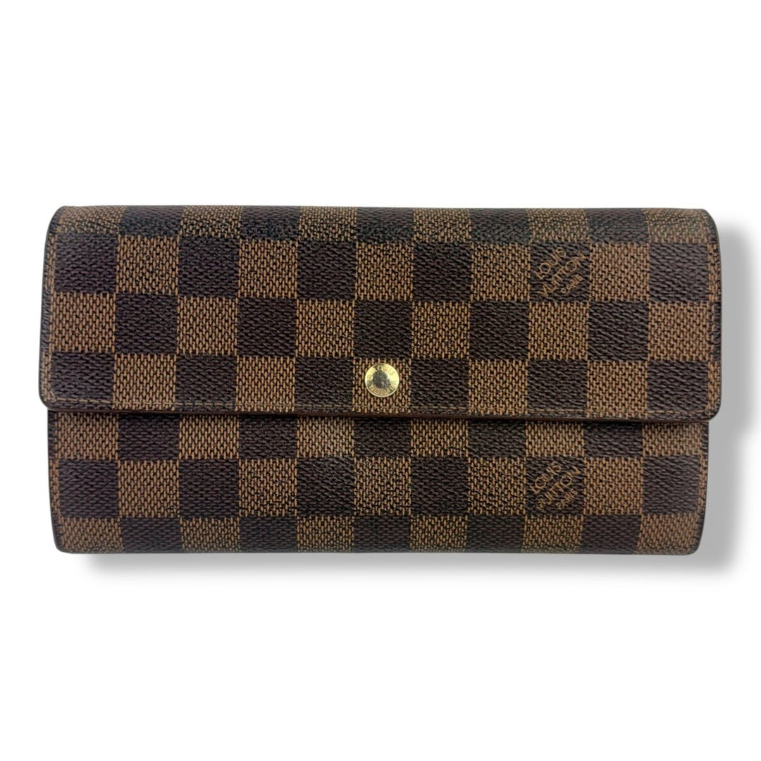 Louis Vuitton Sarah Brown Damier Femme Wallet - Lux Central