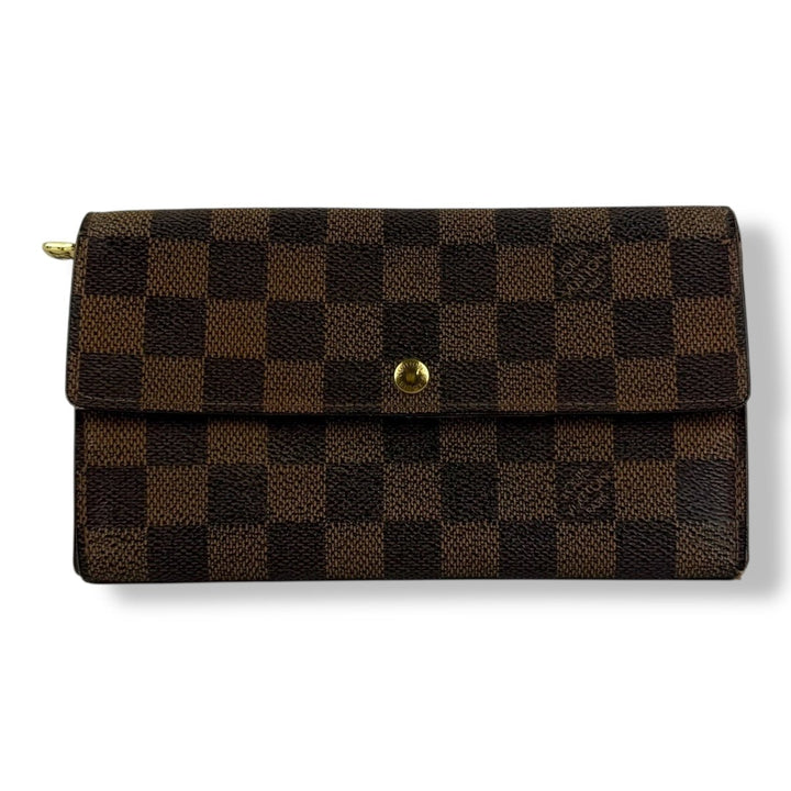 Louis Vuitton Sarah Brown Damier Femme Wallet - Lux Central