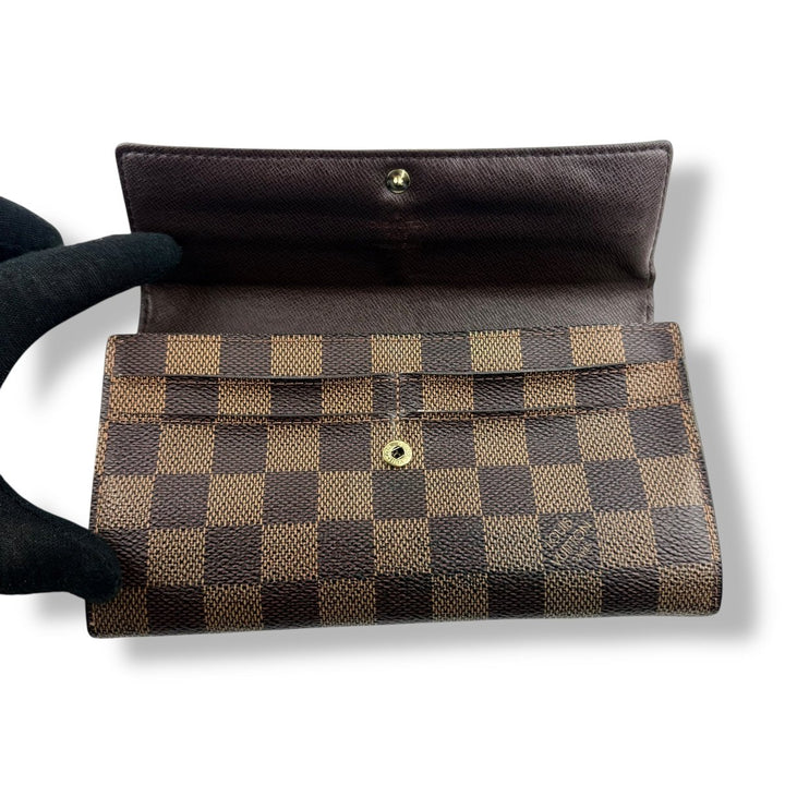 Louis Vuitton Sarah Brown Damier Femme Wallet - Lux Central