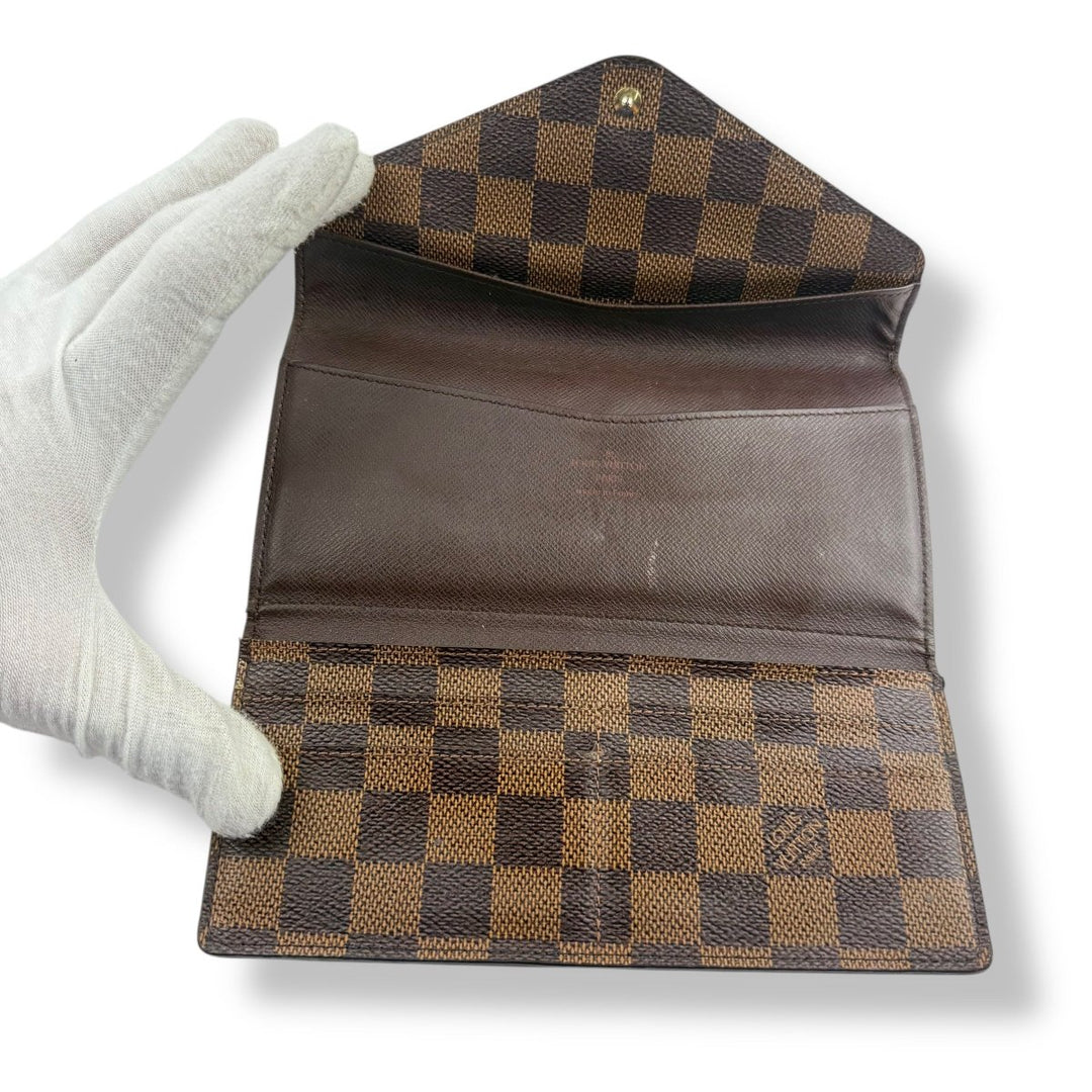 Louis Vuitton Sarah Brown Damier Femme Wallet - Lux Central
