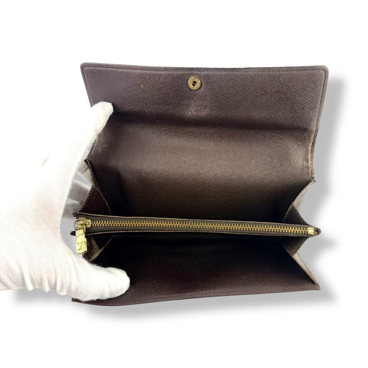 Louis Vuitton Sarah Brown Damier Femme Wallet - Lux Central