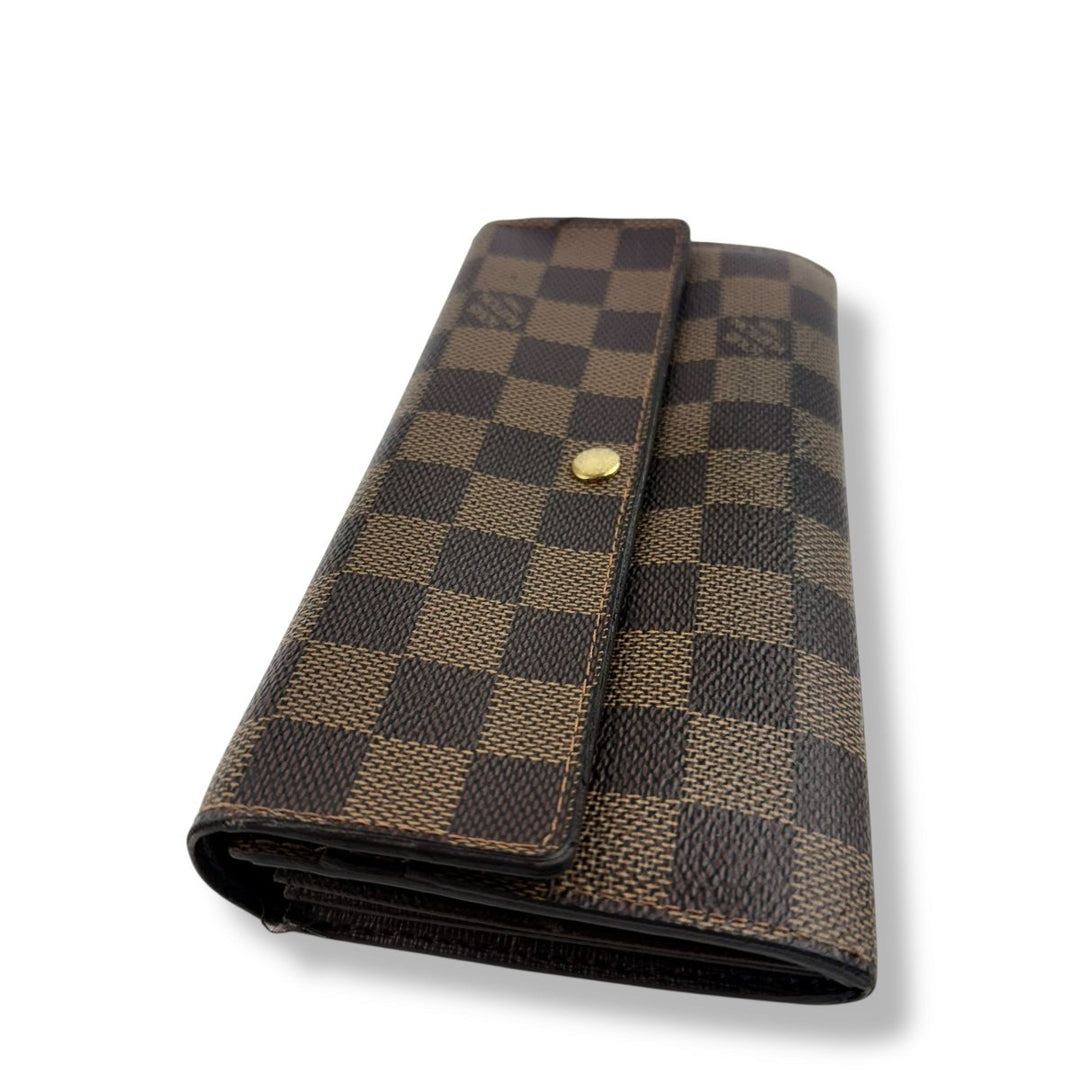 Louis Vuitton Sarah Brown Damier Femme Wallet - Lux Central