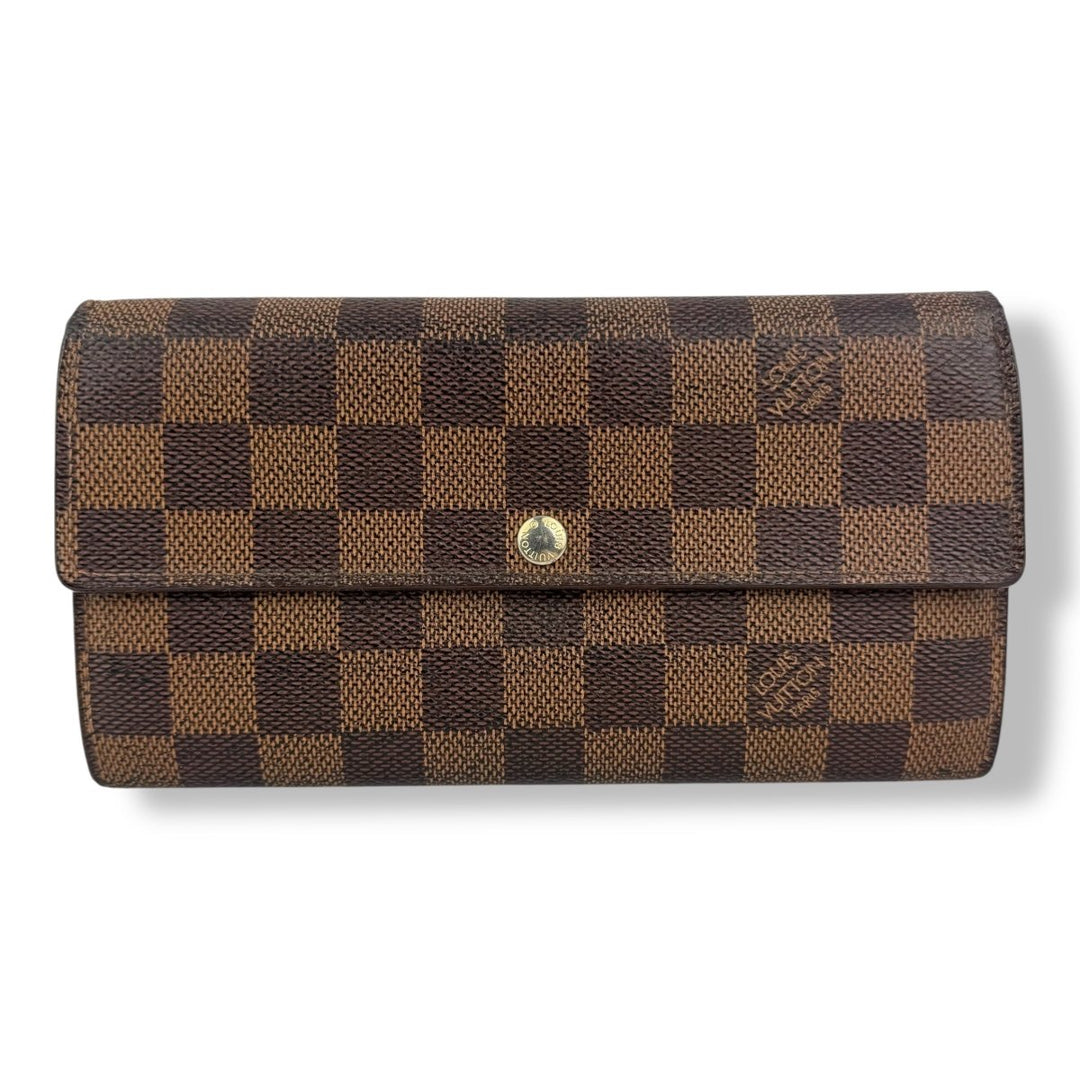 Louis Vuitton Sarah Brown Damier Femme Wallet - Lux Central