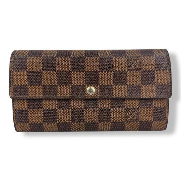 Louis Vuitton Sarah Brown Damier Femme Wallet - Lux Central
