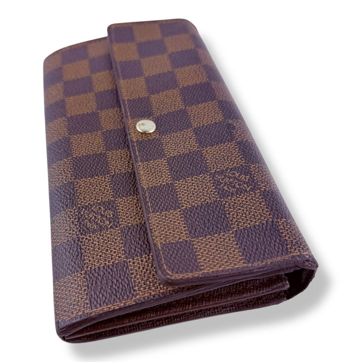 Louis Vuitton Sarah Brown Damier Femme Wallet - Lux Central