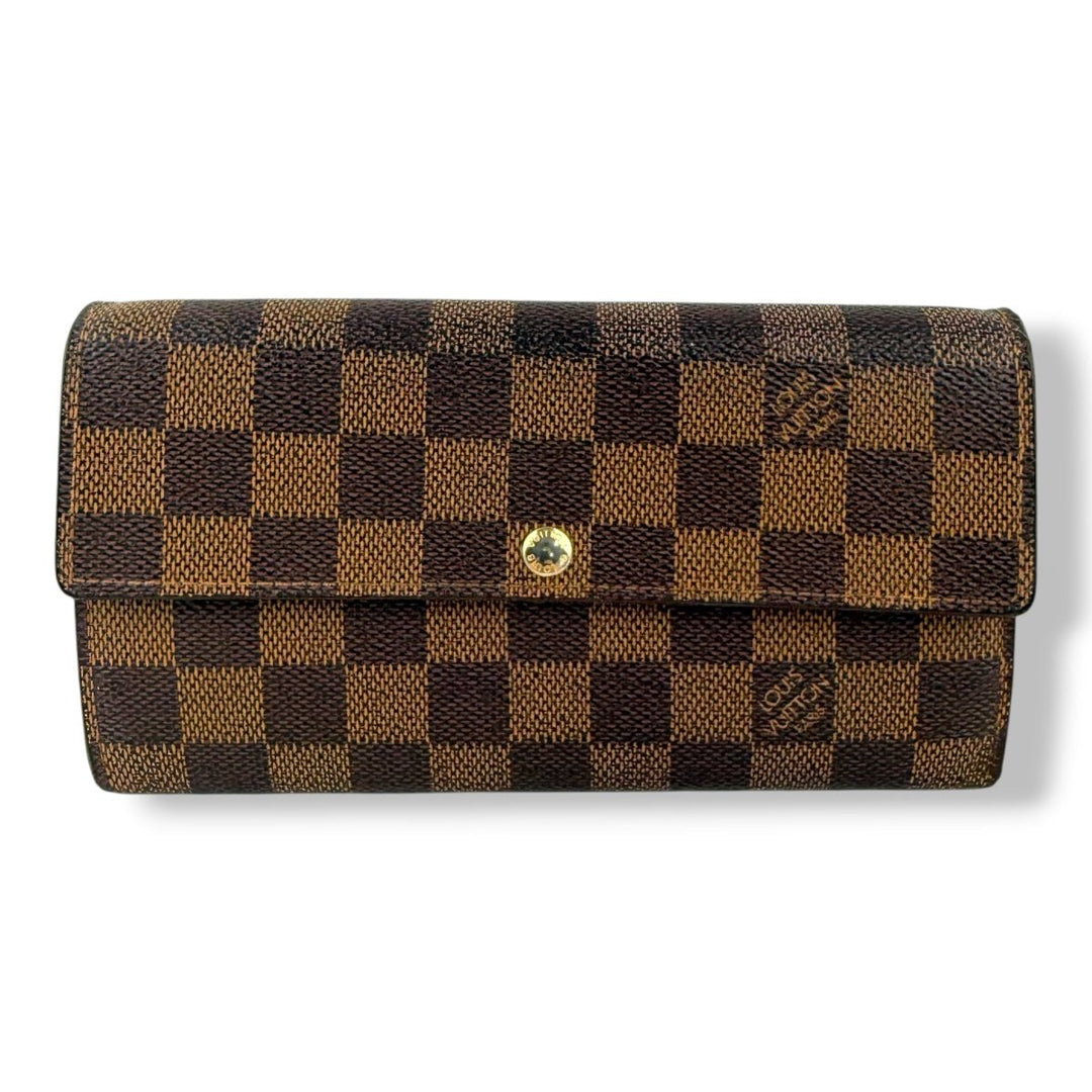 Louis Vuitton Sarah Brown Damier Femme Wallet - Lux Central