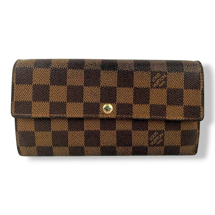 Louis Vuitton Sarah Brown Damier Femme Wallet - Lux Central