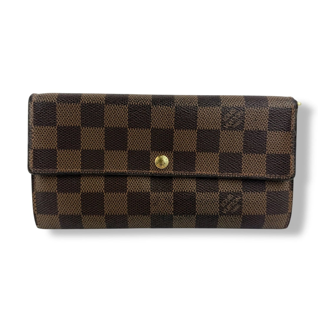 Louis Vuitton Sarah Brown Damier Femme Wallet - Lux Central