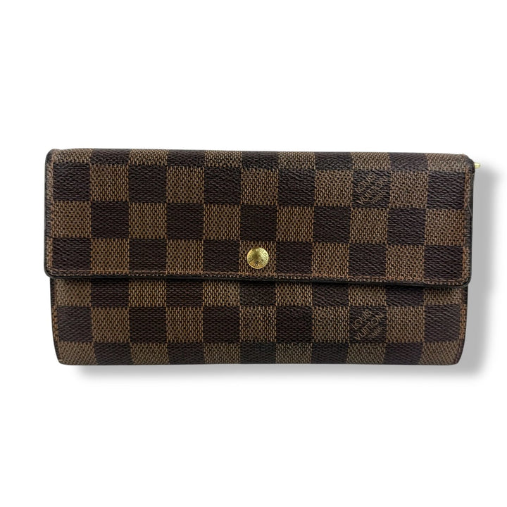 Louis Vuitton Sarah Brown Damier Femme Wallet - Lux Central