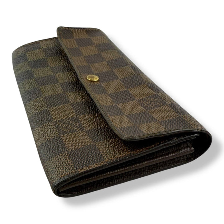 Louis Vuitton Sarah Brown Damier Femme Wallet - Lux Central