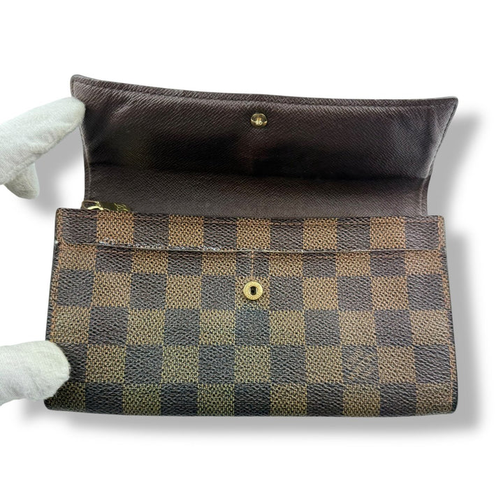 Louis Vuitton Sarah Brown Damier Femme Wallet - Lux Central