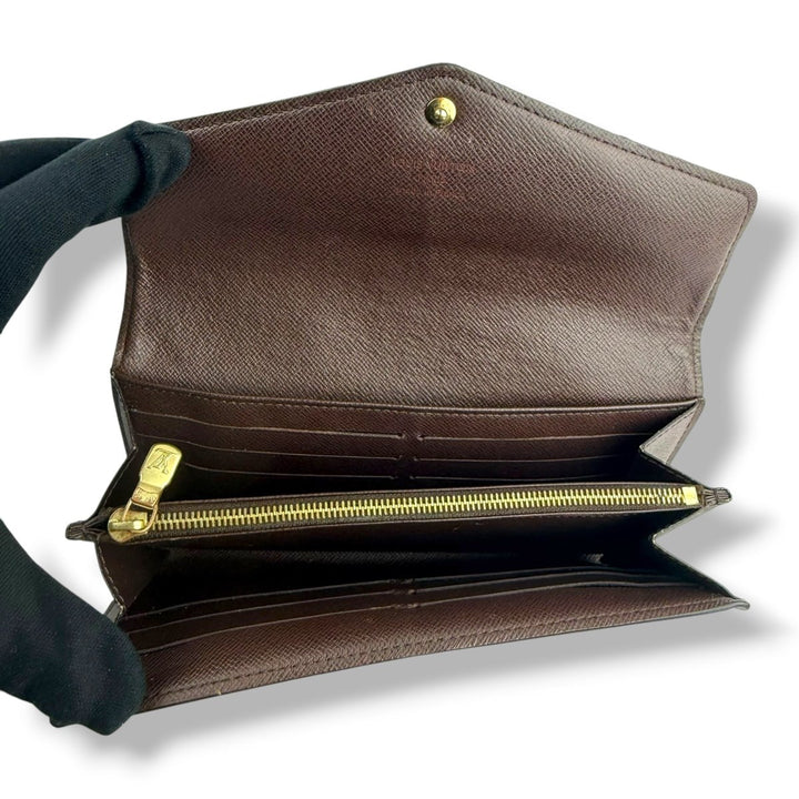 Louis Vuitton Sarah Brown Damier Femme Wallet - Lux Central