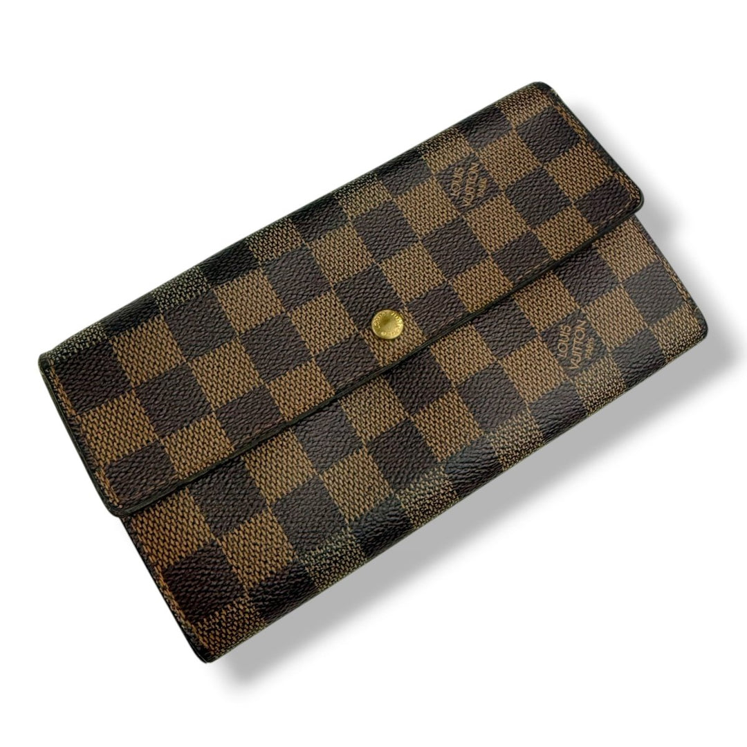 Louis Vuitton Sarah Brown Damier Femme Wallet - Lux Central
