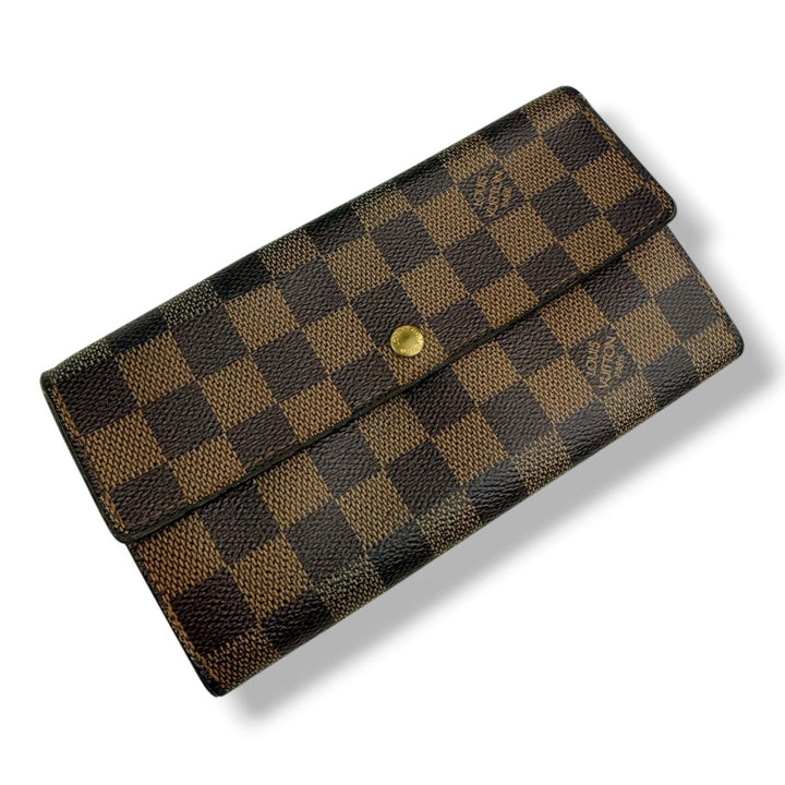 Louis Vuitton Sarah Brown Damier Femme Wallet - Lux Central