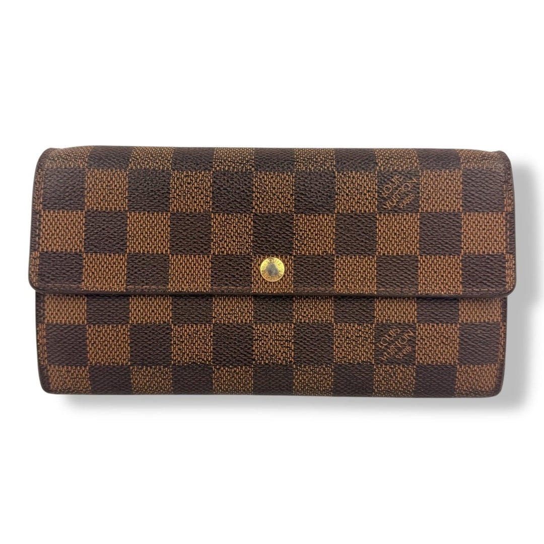 Louis Vuitton Sarah Brown Damier Femme Wallet - Lux Central