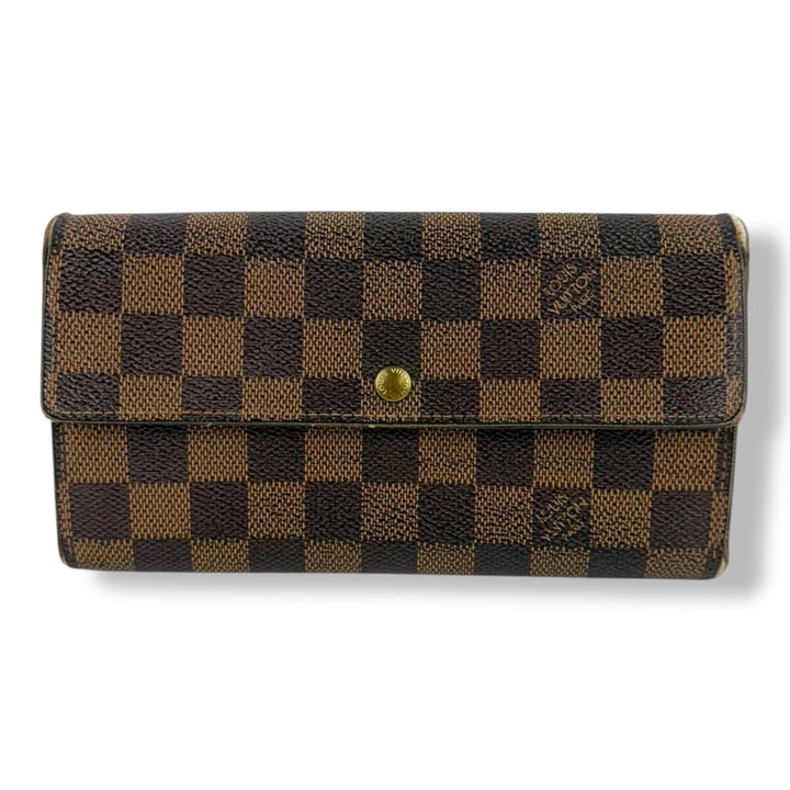 Louis Vuitton Sarah Brown Damier Femme Wallet - Lux Central