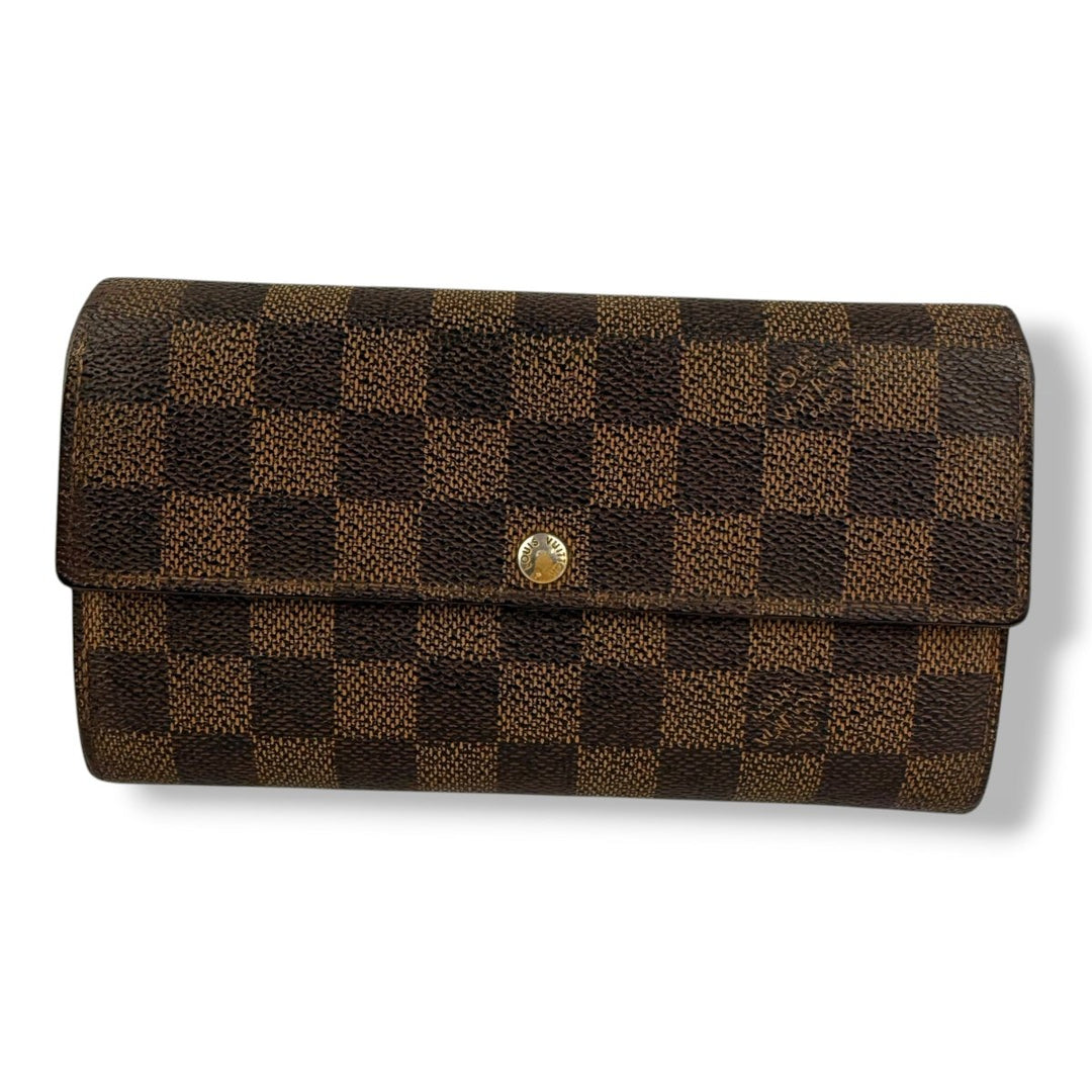 Louis Vuitton Sarah Brown Damier Femme Wallet - Lux Central