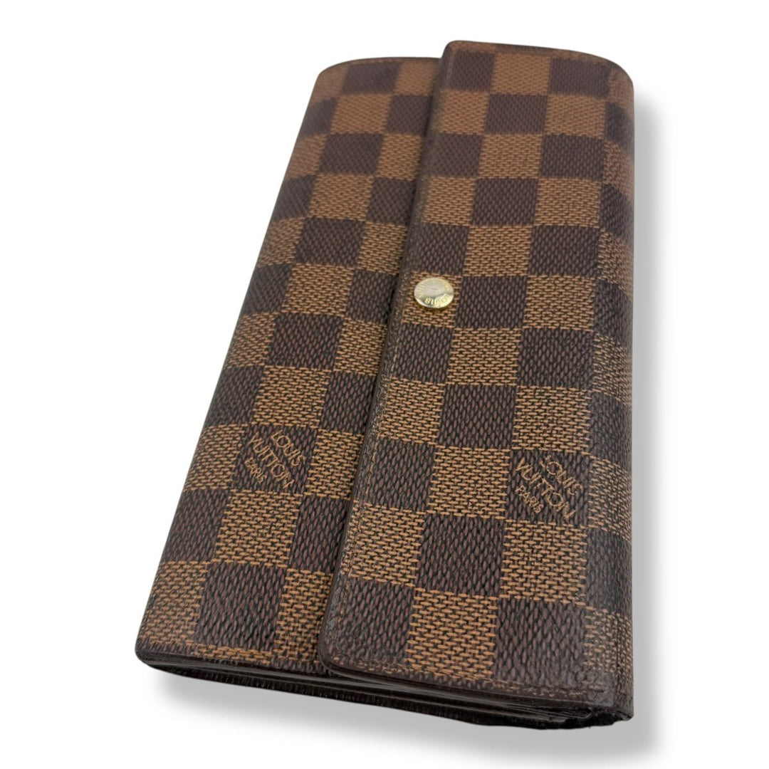 Louis Vuitton Sarah Brown Damier Femme Wallet - Lux Central