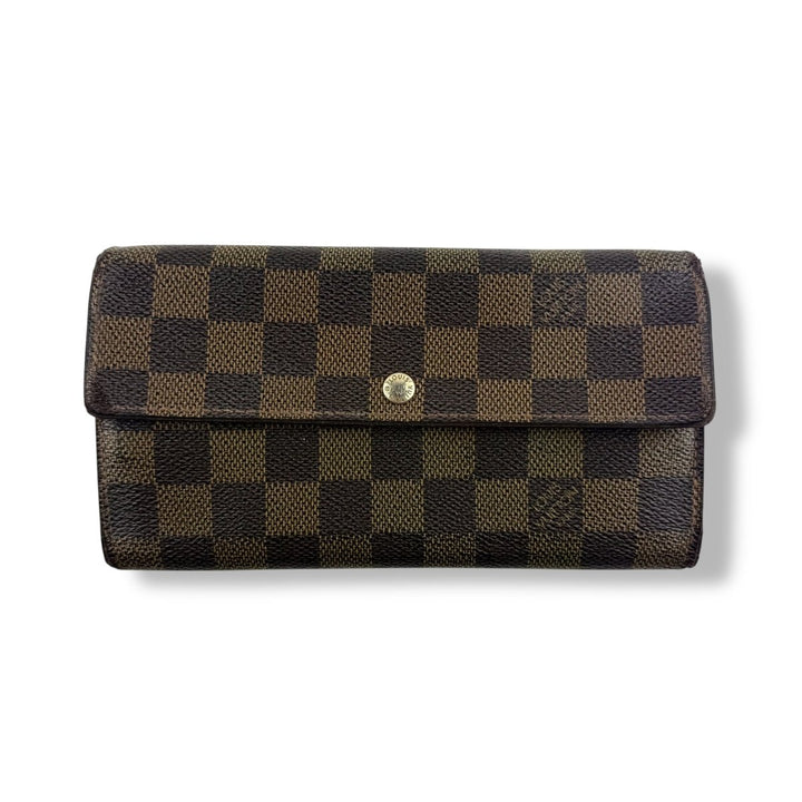 Louis Vuitton Sarah Brown Damier Femme Wallet - Lux Central