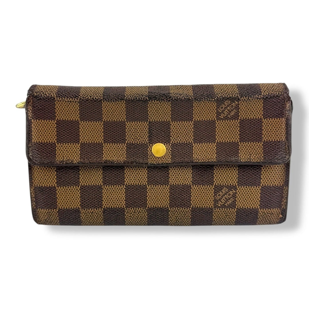 Louis Vuitton Sarah Brown Damier Femme Wallet - Lux Central