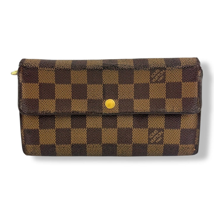 Louis Vuitton Sarah Brown Damier Femme Wallet - Lux Central