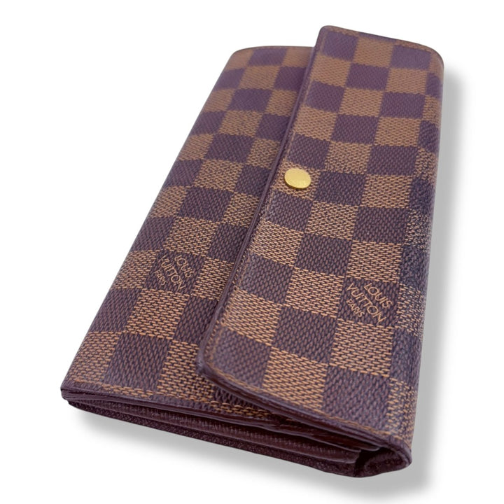 Louis Vuitton Sarah Brown Damier Femme Wallet - Lux Central