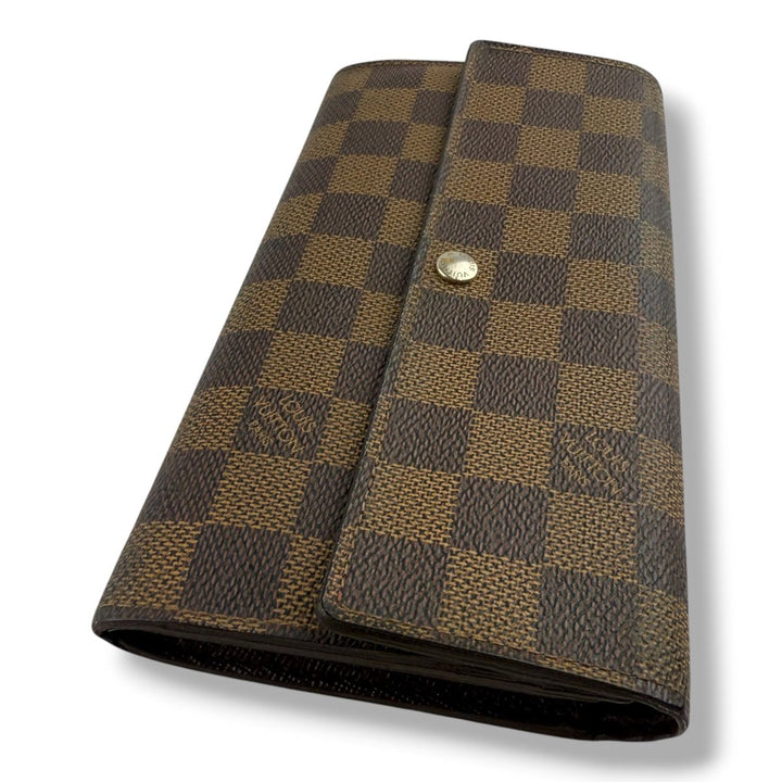 Louis Vuitton Sarah Brown Damier Femme Wallet - Lux Central