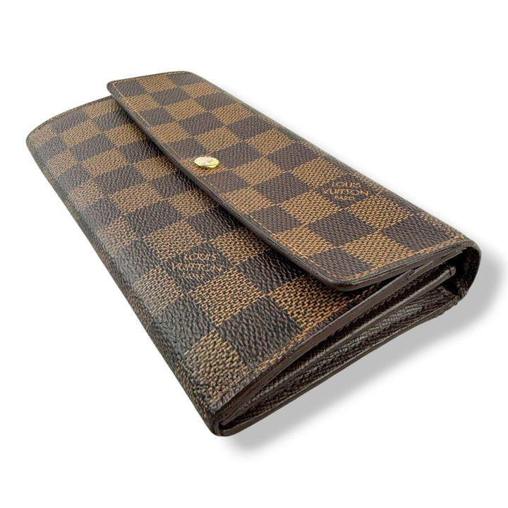 Louis Vuitton Sarah Brown Damier Femme Wallet - Lux Central