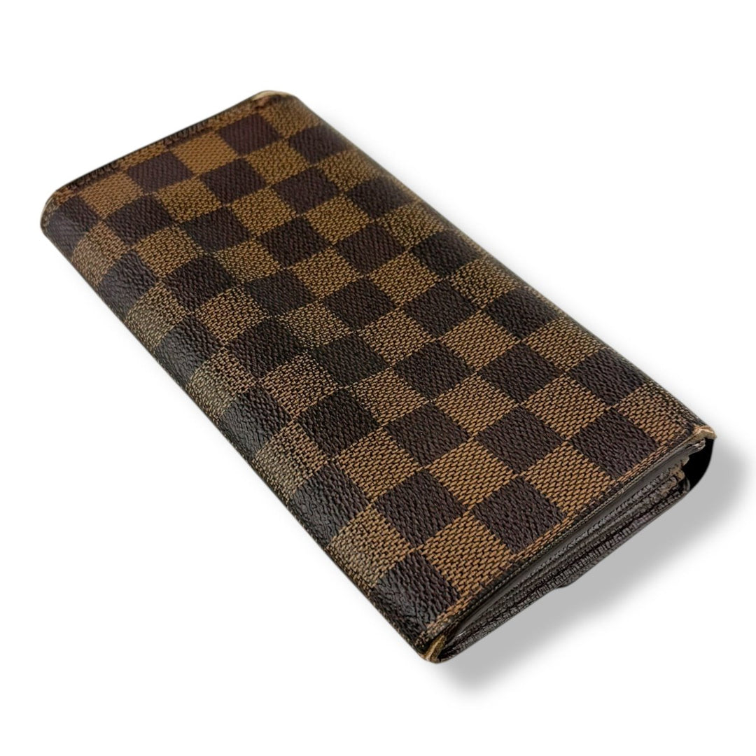 Louis Vuitton Sarah Brown Damier Femme Wallet - Lux Central