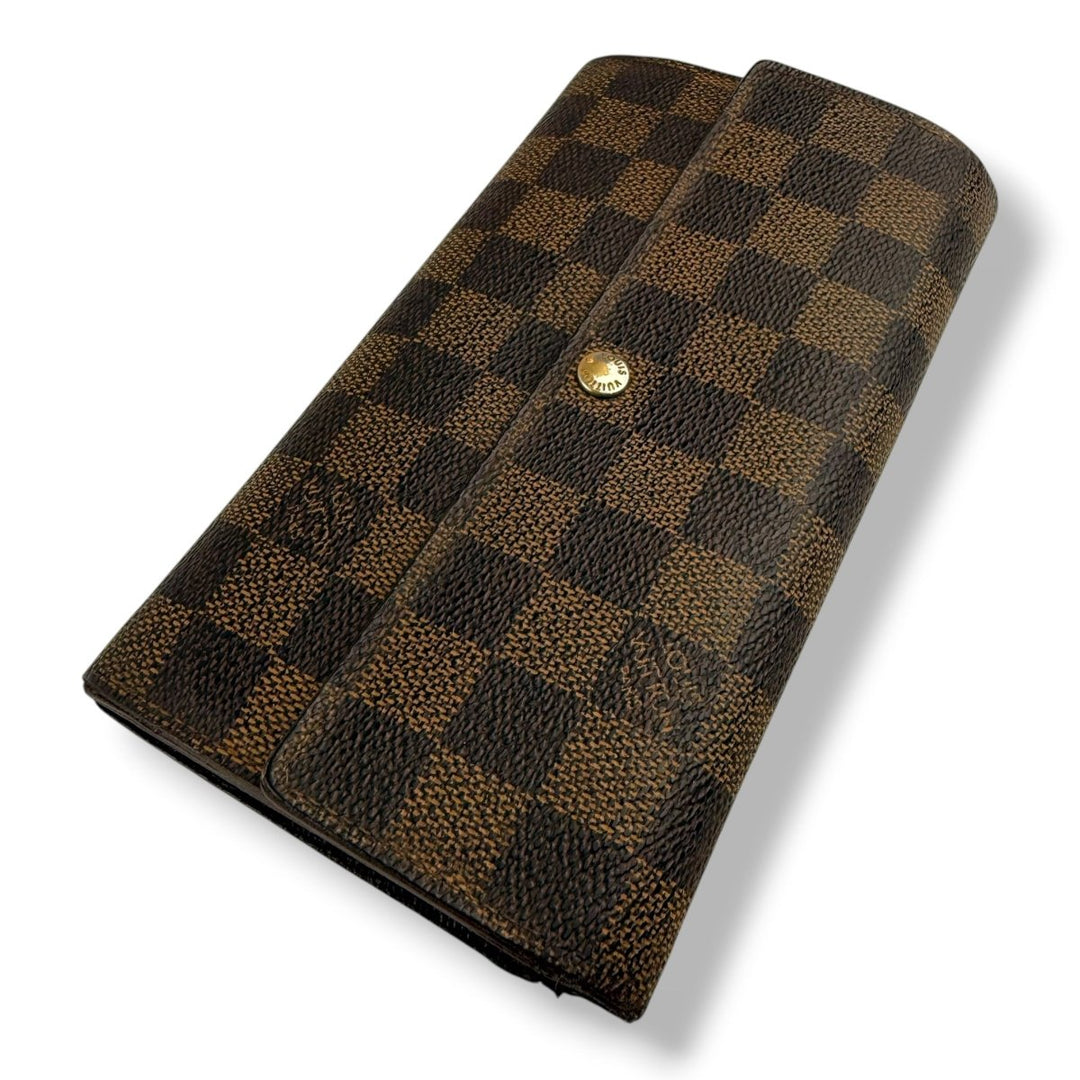 Louis Vuitton Sarah Brown Damier Femme Wallet - Lux Central