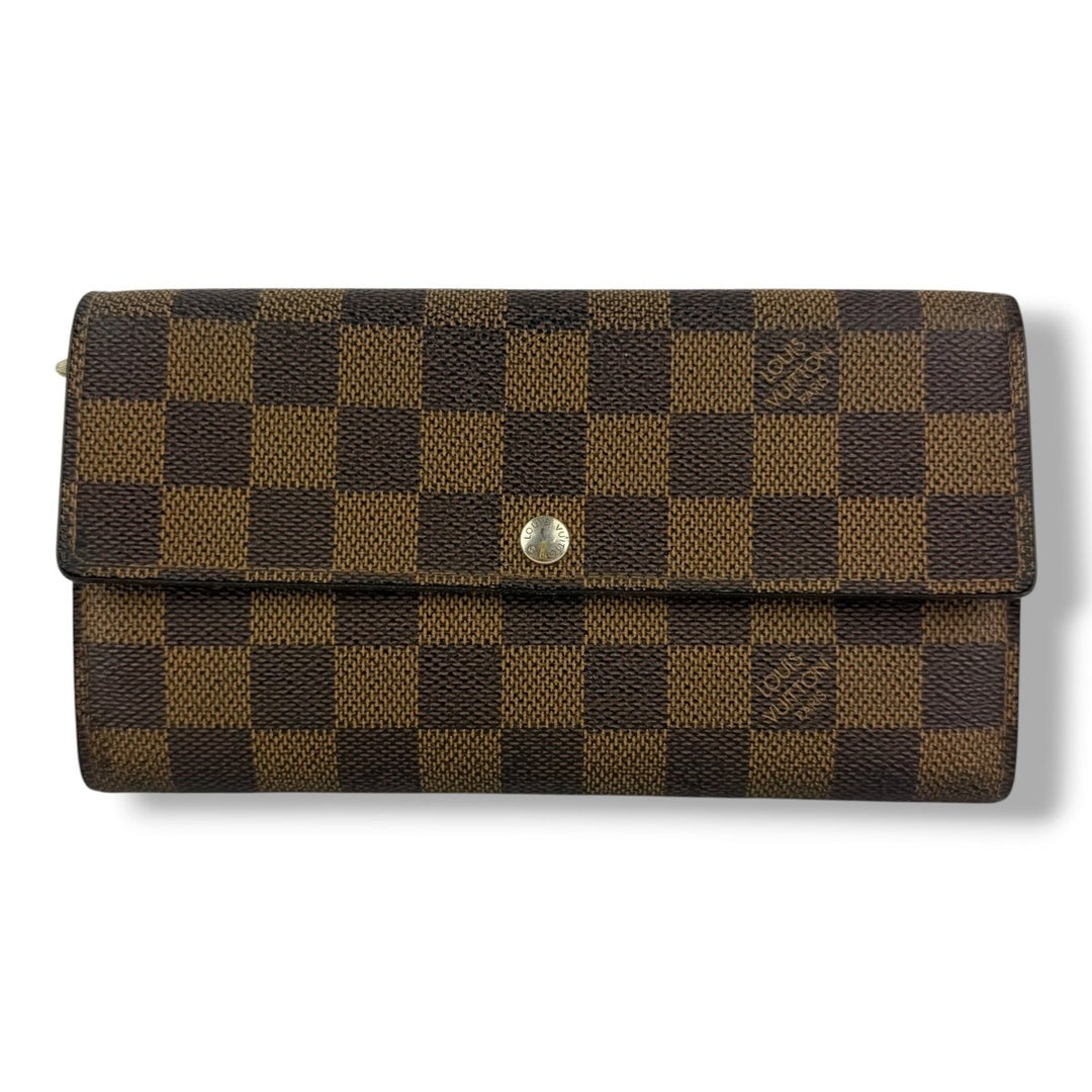Louis Vuitton Sarah Brown Damier Femme Wallet - Lux Central