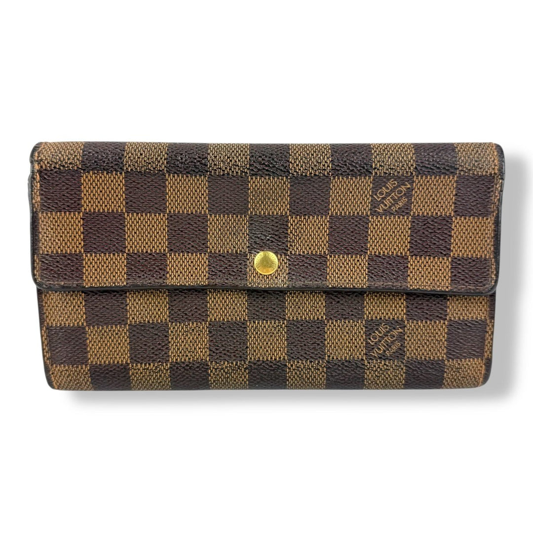 Louis Vuitton Sarah Brown Damier Femme Wallet - Lux Central
