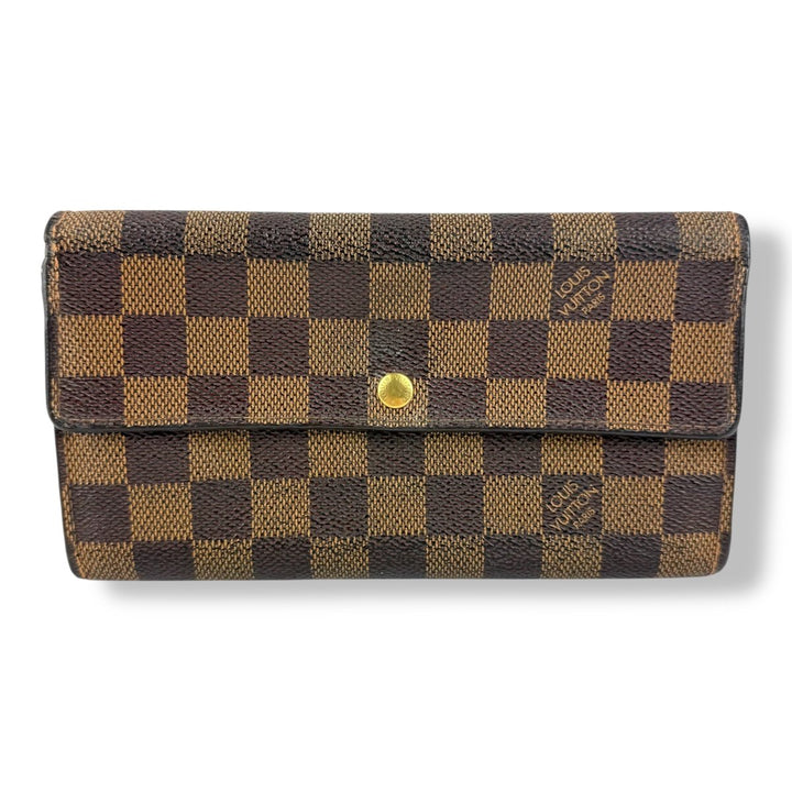 Louis Vuitton Sarah Brown Damier Femme Wallet - Lux Central