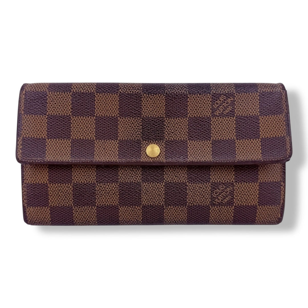 Louis Vuitton Sarah Brown Damier Femme Wallet - Lux Central