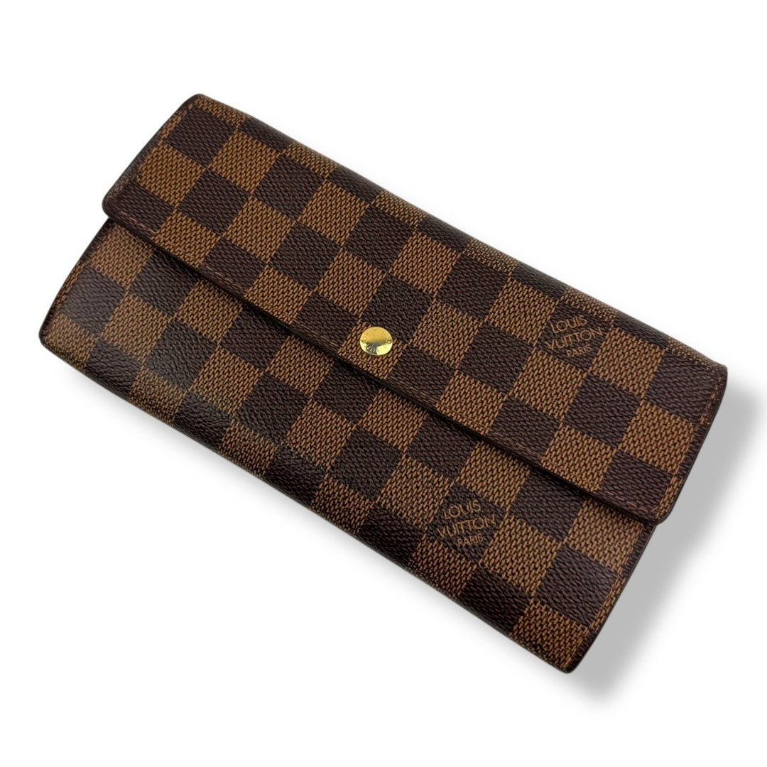 Louis Vuitton Sarah Brown Damier Femme Wallet - Lux Central