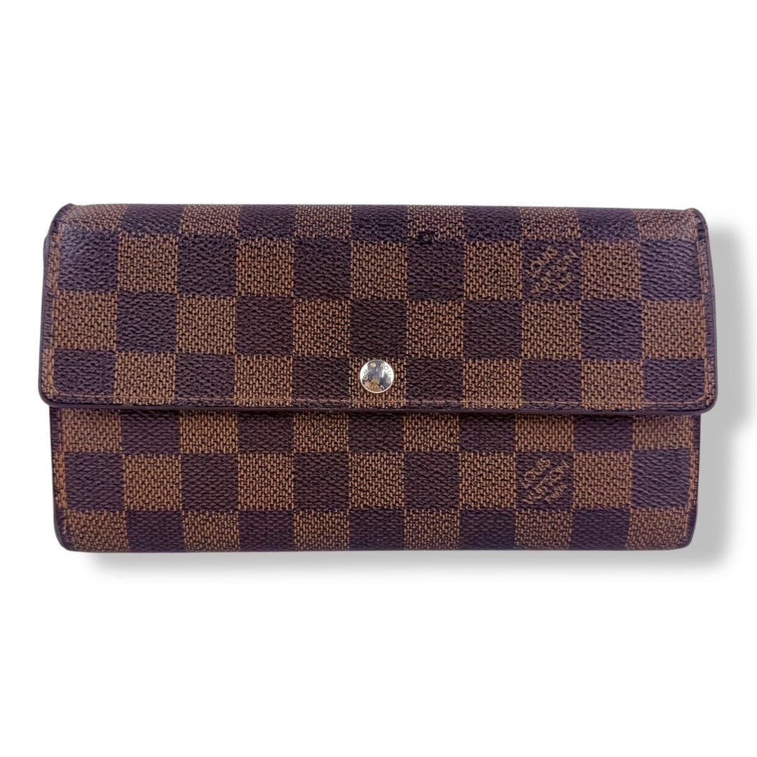 Louis Vuitton Sarah Brown Damier Femme Wallet - Lux Central