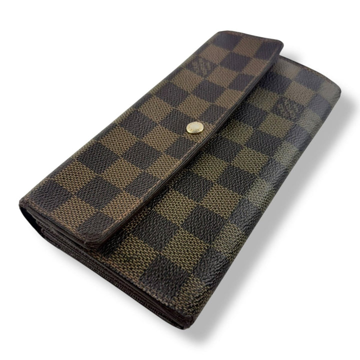 Louis Vuitton Sarah Brown Damier Femme Wallet - Lux Central