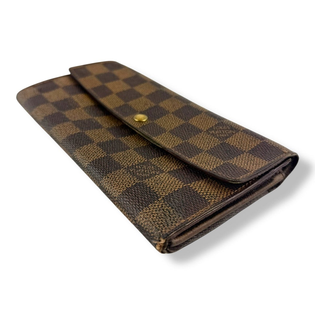 Louis Vuitton Sarah Brown Damier Femme Wallet - Lux Central