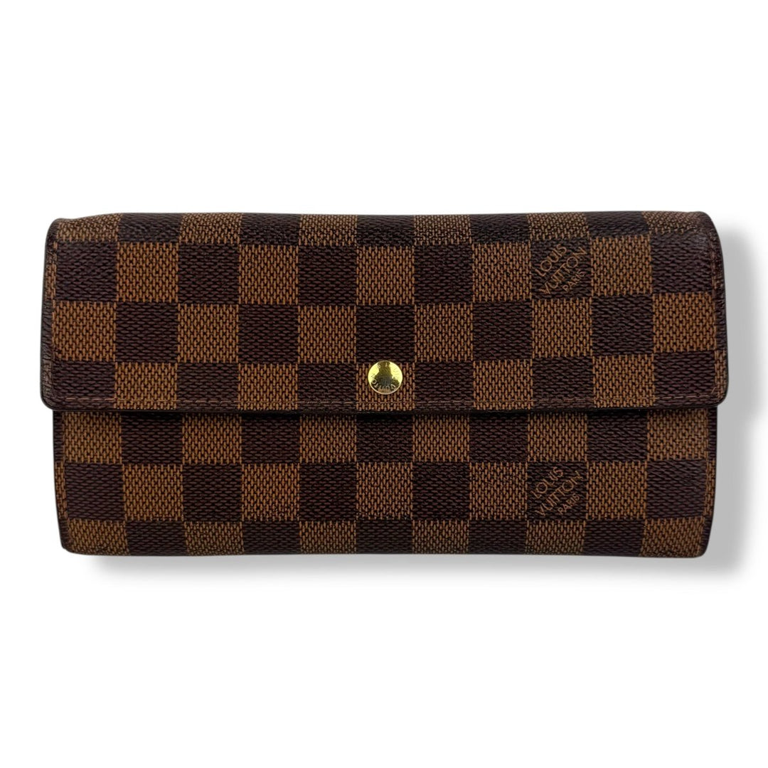 Louis Vuitton Sarah Brown Damier Femme Wallet - Lux Central