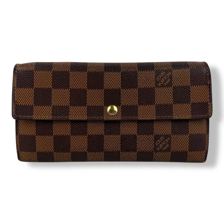 Louis Vuitton Sarah Brown Damier Femme Wallet - Lux Central