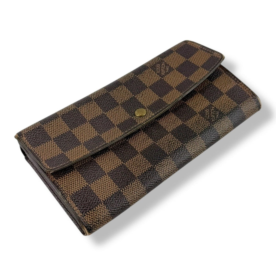 Louis Vuitton Sarah Brown Damier Femme Wallet - Lux Central