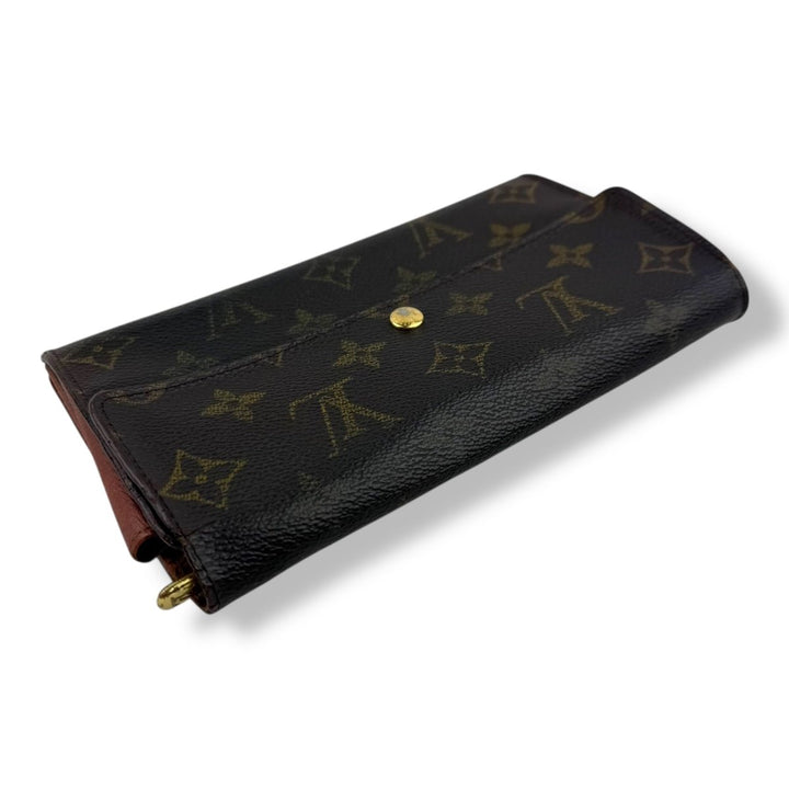 Louis Vuitton Sarah Brown Monogram Femme Wallet - Lux Central