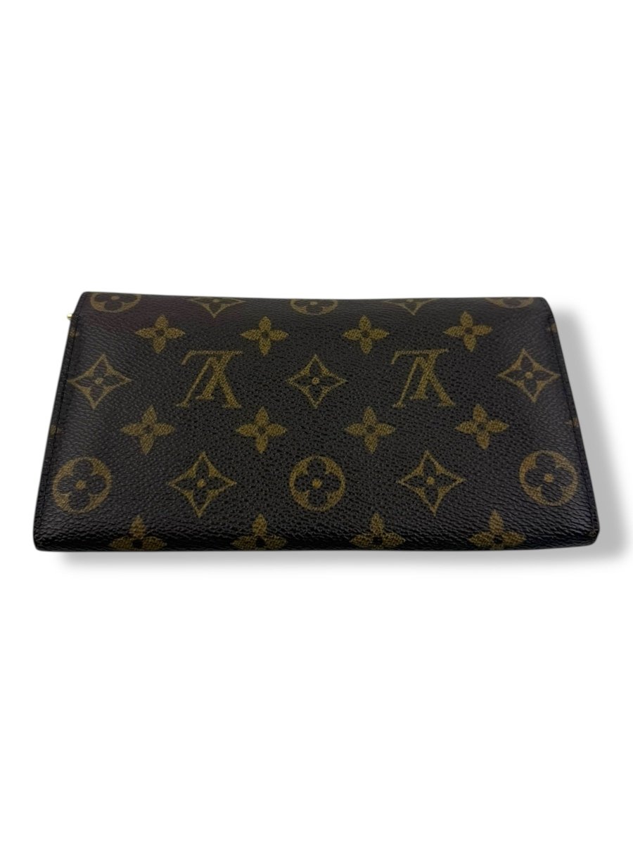 Louis Vuitton Sarah Brown Monogram Femme Wallet - Lux Central