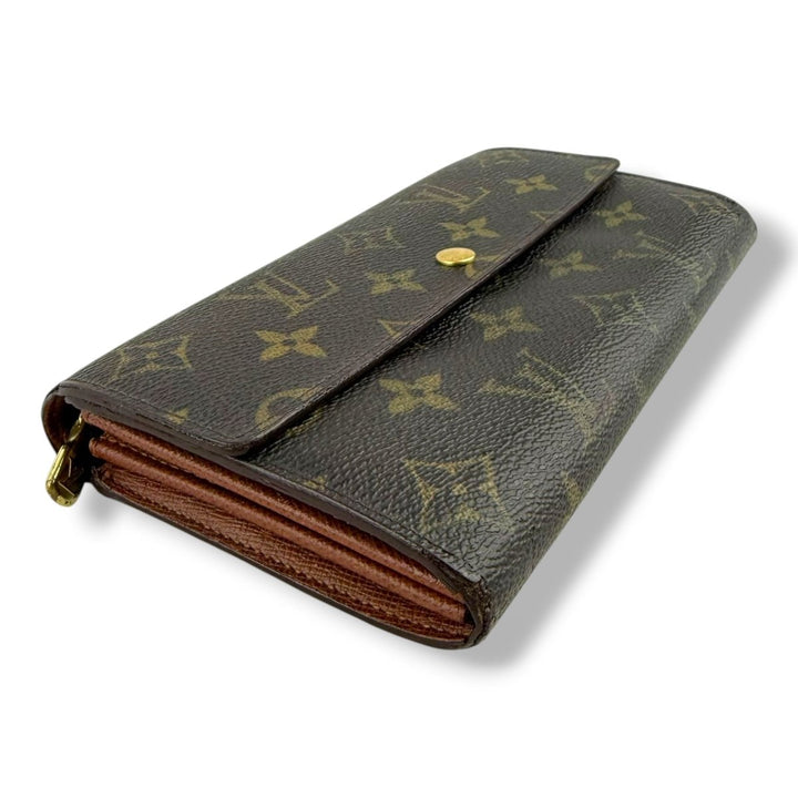 Louis Vuitton Sarah Brown Monogram Femme Wallet - Lux Central